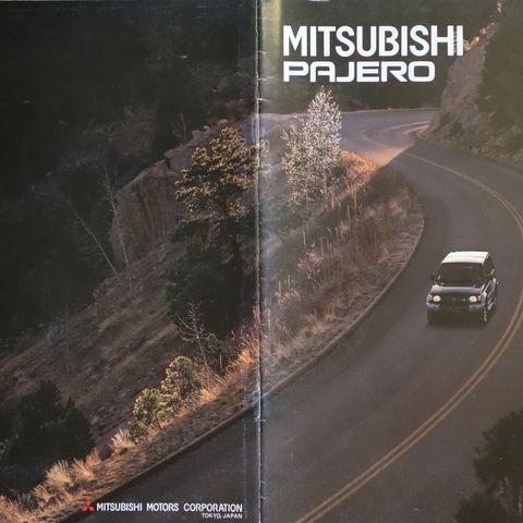 Mitsubishi Pajero 1995  brosjyre