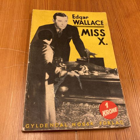 Edgar Wallace : MISS X