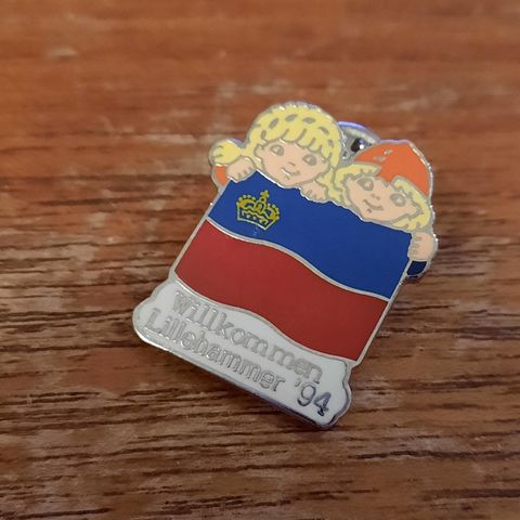 Flagg-pins Liechtenstein OL-Lillehammer 1994