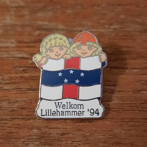 Flagg-pins De nederlandske Antiller OL-Lillehammer 1994