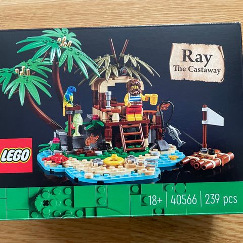 Ny/Uåpnet LEGO 40566 Ray The Castaway