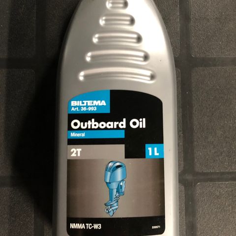 Outboard Oil  (Biltema Art. 36-993)