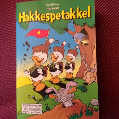 Disneys - Hakkespetakkel - tykk tema pocket