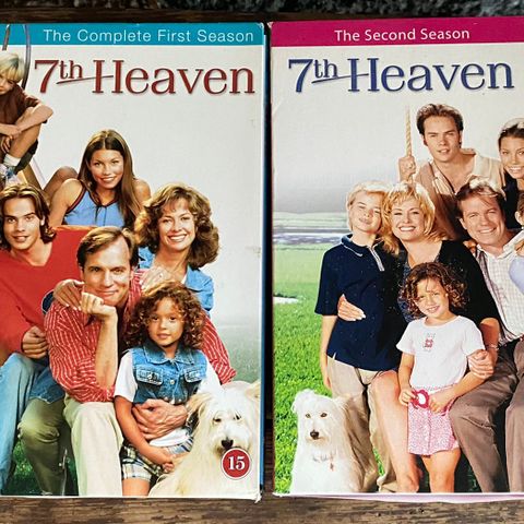 Nedsatt. Serie 7th heaven season 1 og 2, selges