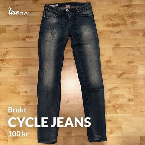 Blå Cycle skinny jeans