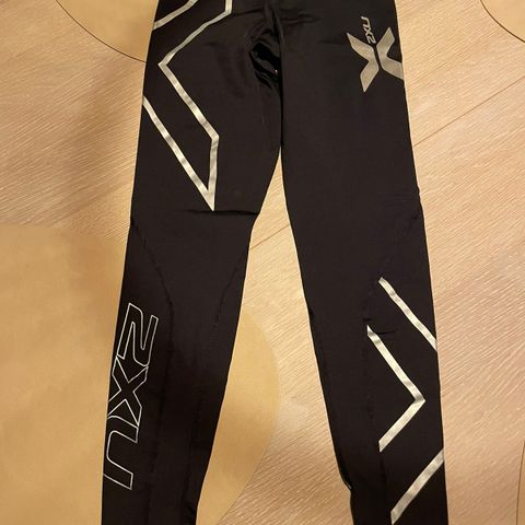 2XU Compression Tights Black/Silver Reflective