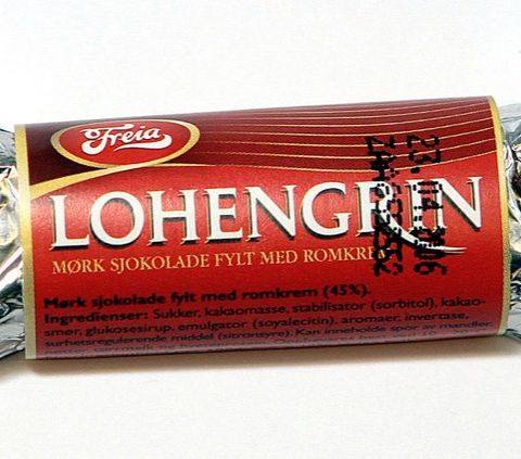 Den siste Lohengrin sjokoladen i livet! Snart tomt!