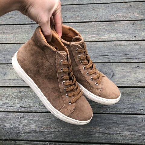 Polo Ralph Lauren dree suede high top sneakers størrelse 36