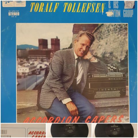 VINTAGE/RETRO LP-VINYL "TORALF TOLLEFSEN/ACCORDION CAPERS 1966"