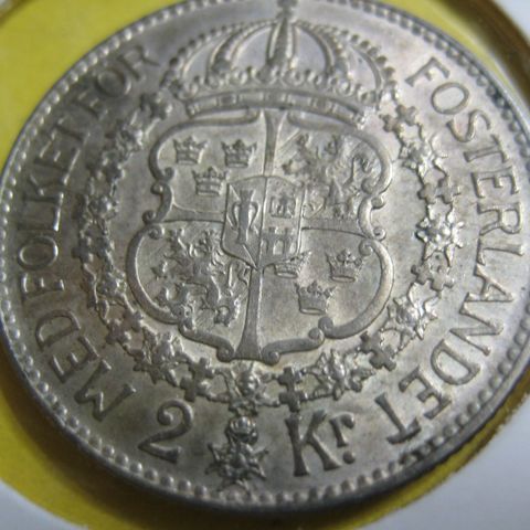 2 kr sverige 1931 sølv