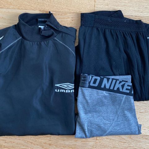 Treningstøy, 3 f.skj, , Umbro , Nike 2 f.skj Fra kr 100