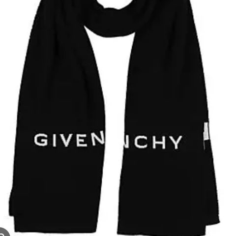 Givenchy Logo Skjerf