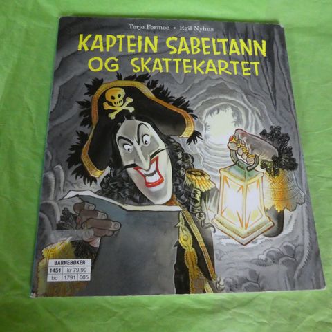 Kaptein Sabeltann og skattekartet