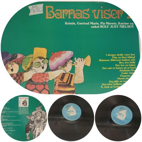 VINTAGE/RETRO LP-VINYL "BARNAS VISER 2 - 1977"