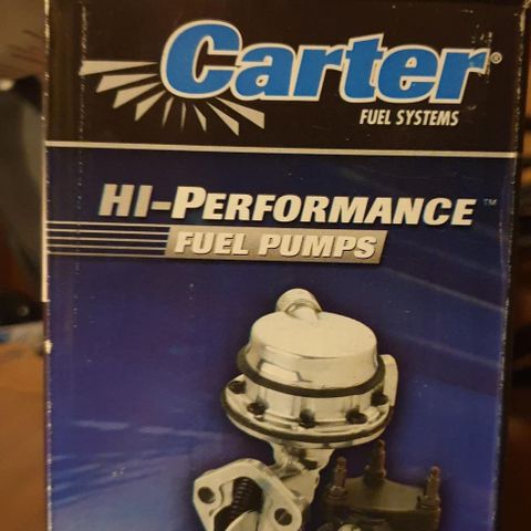 Carter bensin pumpe. 12v.