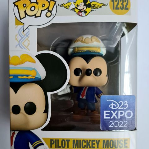 Funko Pop! Pilot Mickey Mouse | Disney (1232)