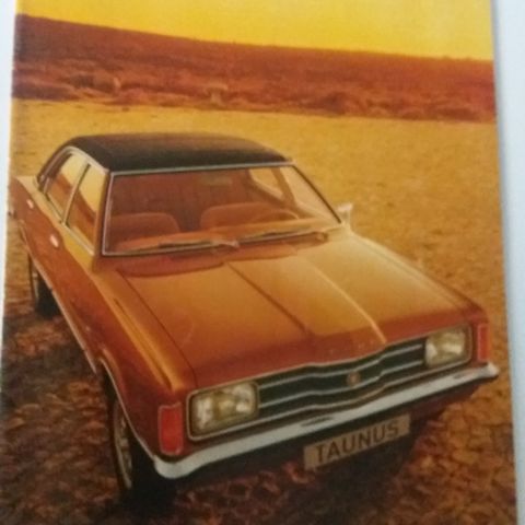 1974 FORD TAUNUS -brosjyre.