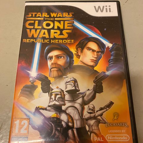 Nintendo Wii spill - Star Wars the Clone Wars (Republic heroes)