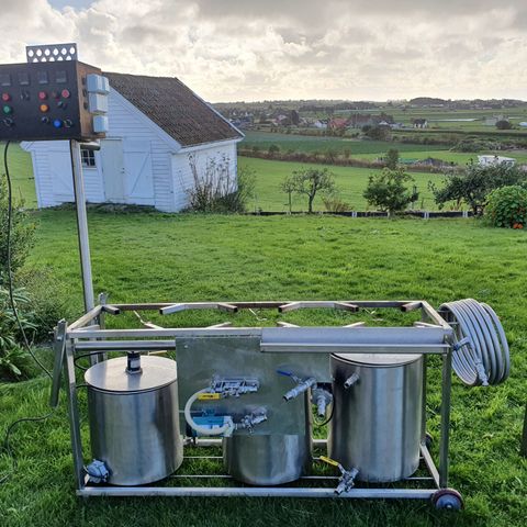 Ølbrygging Electric brewery oppsett 70 liter rustfri, +++