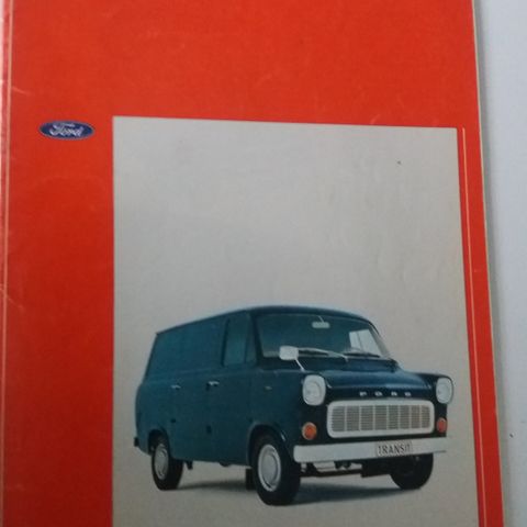 Ford Transit -brosjyre.