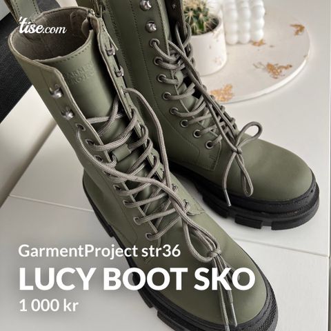 Garment Project Lucy boots sko str. 36