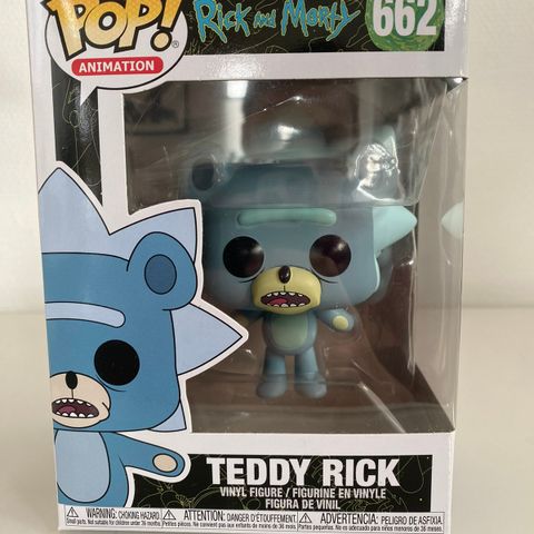 Funko Pop. Rick and Morty. 662 Teddy Rick