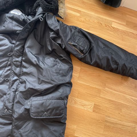 Vinterjakke ,Parka extreme gold str 4 XL