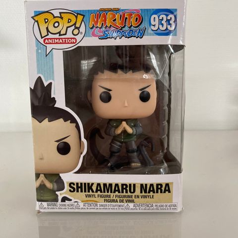 Funko Pop Naruto.  933 Shikamaru Nara