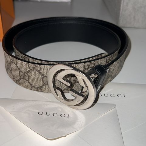 Reversibel Gucci belte