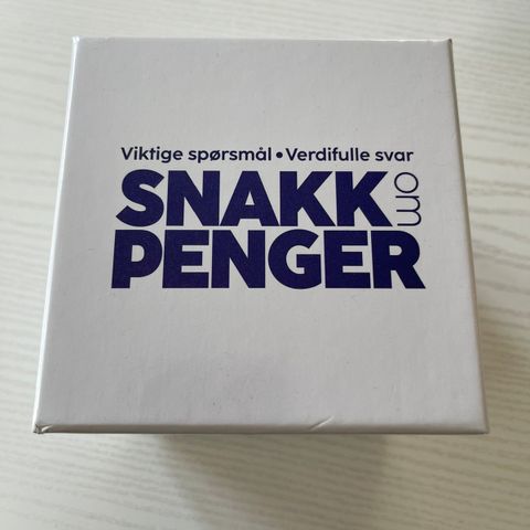 Snakk om penger brettspill