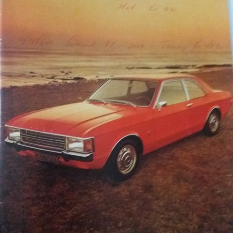 1973 Ford Consul -brosjyre.