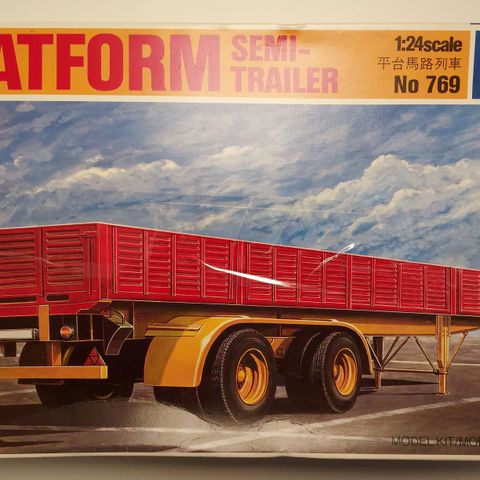 ITALERI PLATFORM SEMI-TRAILER NO 769