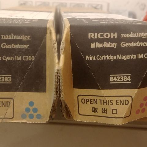 Rricoh print cartridge cyan IM C300