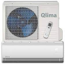 Ny varme pump, luft-luft, gass fylt, merke: QLIMA SCJA 2516, pluss rør sett.