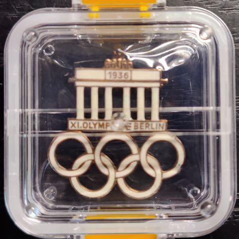 Olympic Games - German Reich / Berlin Swastika - 1936 - Pin