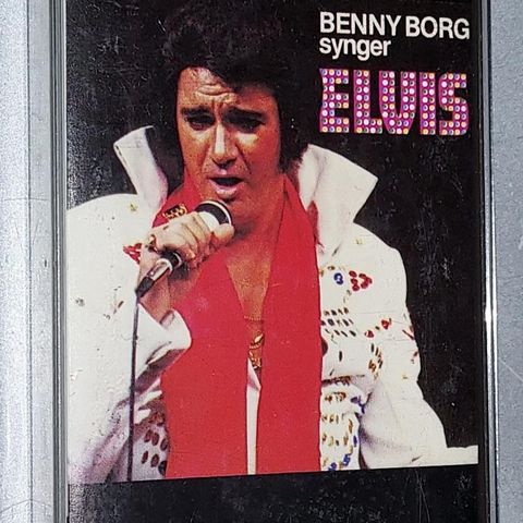 KASSETT.BENNY BORG SYNGER ELVIS.