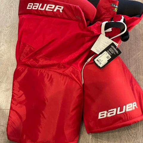 Ny Bauer Supreme S27 hockeybukse senior - str XL