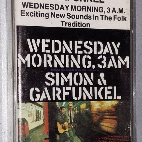 KASSETT.SIMON AND GARFUNKEL.WEDNESDAY MORNING 3 A.M.