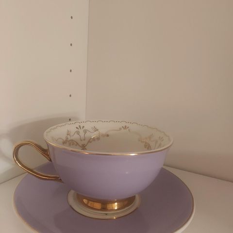 Cup with plate