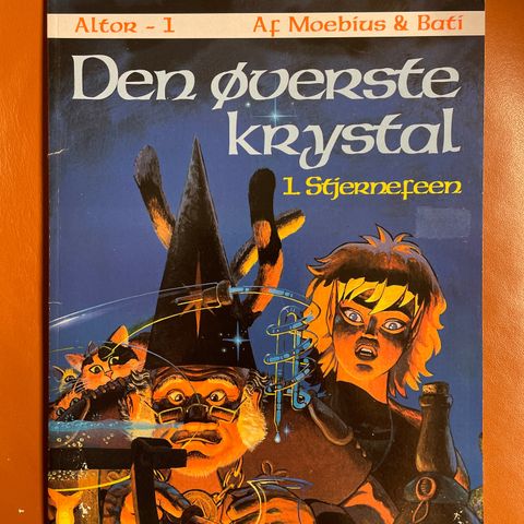 Tegneserie Den øverste krystal, av Moenius & Bati