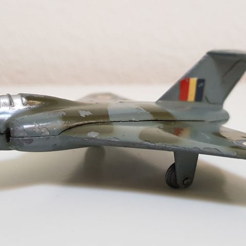 Gloster Javelin Jagerfly. Dinky Toys No. 735. Made in England