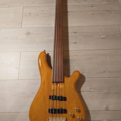 Fernandes APB-100 femstrengs fretless bass