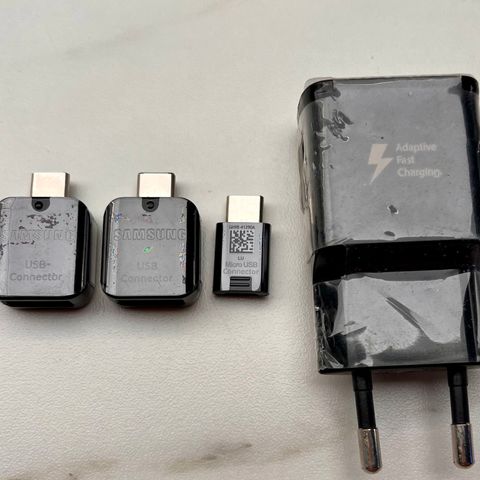 Samsung adapter, USB connector etc
