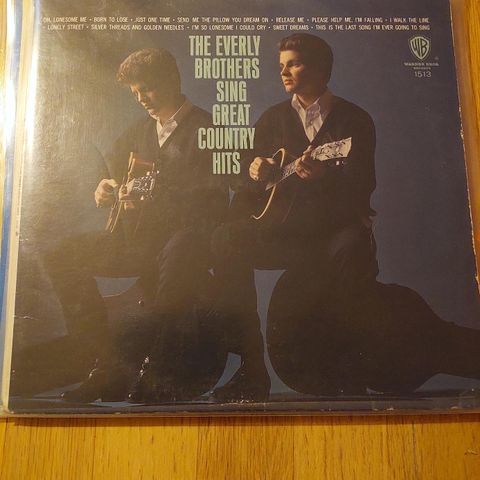 Everly Brothers sing great country hits LP