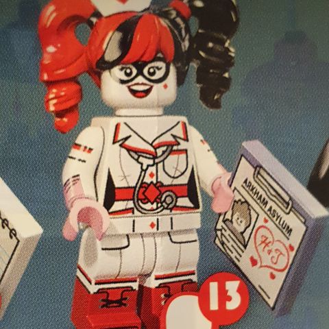 LEGO Nurse Harley Quinn - The LEGO Batman Movie CMF Series 1 (coltlbm-13)