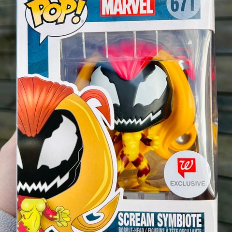 Funko Pop! Scream Symbiote | Venom | Marvel (671) Excl. to Walgreens