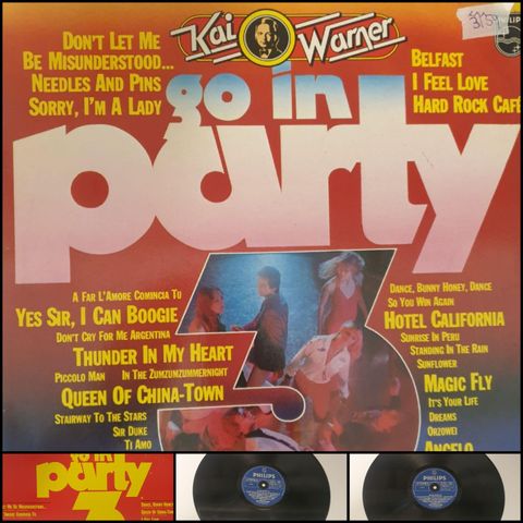 VINTAGE/RETRO LP-VINYL "KAI WARNER/GO IN PARTY III 1977"