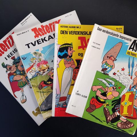 ASTERIX 1.utgaver 1969-1971