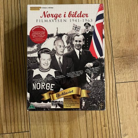 Norge i bilder - FILMAVISEN 1941 - 1963 (DVD- 40 timer) Ny i plast