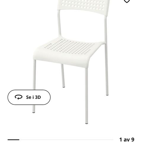 Stablestoler- 2 stykker